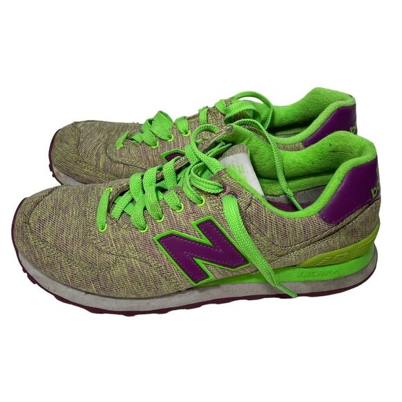New Balance Green Athletic Training Shoes - Picture 1 of 7